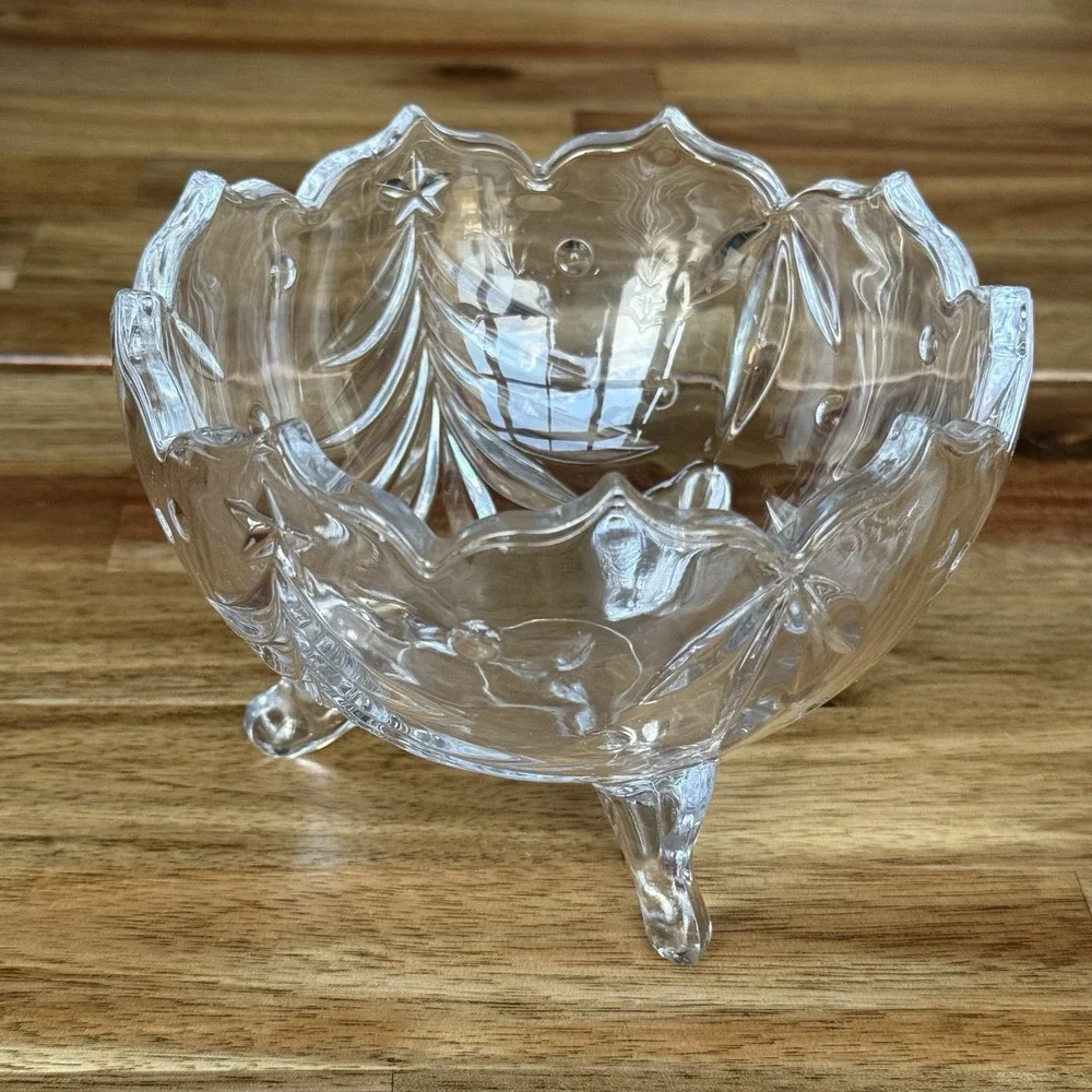 Mikasa Holiday Evergreen Footed Bowl 6